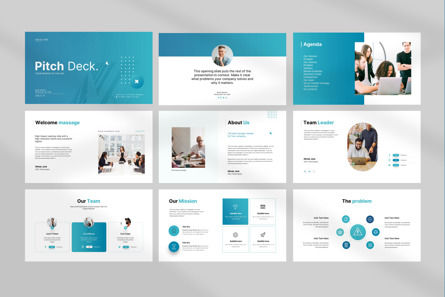Pitch Deck Presentation Template, Diapositive 5, 13528, Business — PoweredTemplate.com