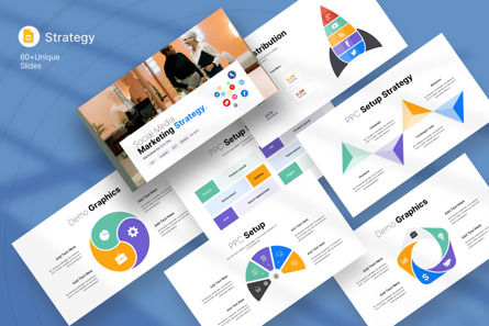 Digital Marketing Strategy Template, Theme Google Slides, 13538, Business — PoweredTemplate.com