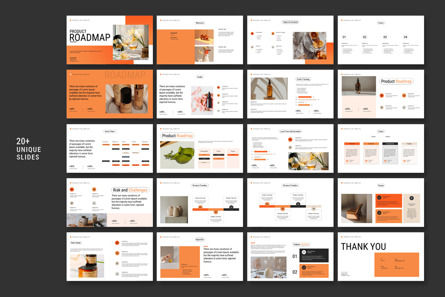 Product Roadmap Presentation Template, Slide 5, 13551, Business — PoweredTemplate.com