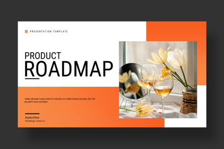 Product Roadmap Presentation Template, Slide 7, 13551, Business — PoweredTemplate.com