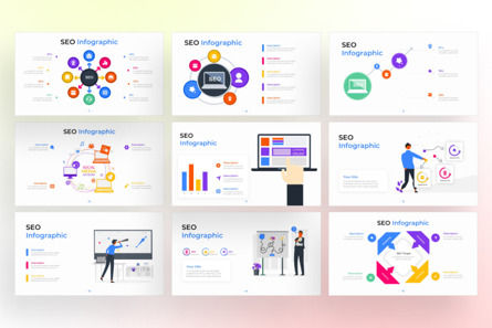 SEO PowerPoint - Infographic Template, Diapositive 3, 13560, Business — PoweredTemplate.com
