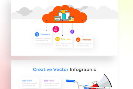 Creative Vector PowerPoint - Infographic Template, 幻灯片 4, 13569, 商业 — PoweredTemplate.com
