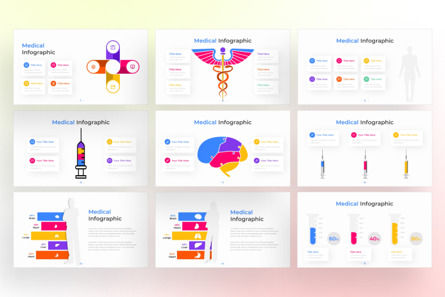 Medical PowerPoint - Infographic Template, 슬라이드 3, 13577, 비즈니스 — PoweredTemplate.com