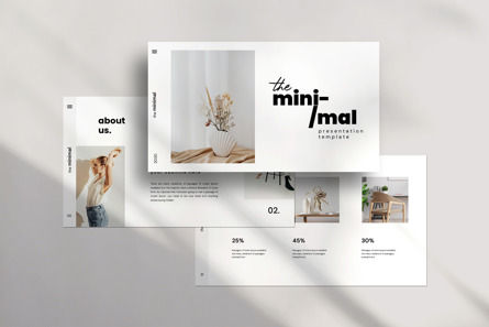 The Minimal Presentation Template, Diapositive 5, 13588, Business — PoweredTemplate.com