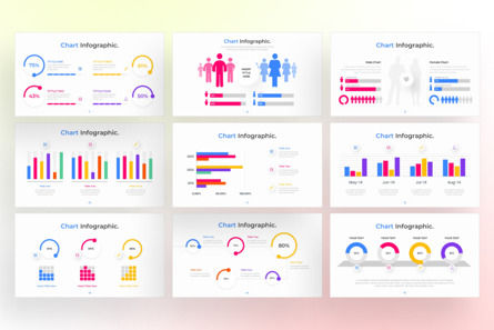 Chart PowerPoint - Infographic Template, Slide 3, 13589, Lavoro — PoweredTemplate.com