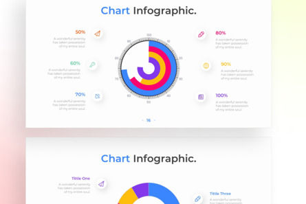 Chart PowerPoint - Infographic Template, Deslizar 4, 13589, Negócios — PoweredTemplate.com