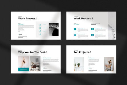 Minimal PowerPoint Presentation Template, Diapositive 4, 13596, Business — PoweredTemplate.com