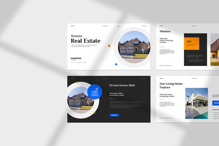 Real Estate Presentation, Diapositive 2, 13602, Immobilier — PoweredTemplate.com