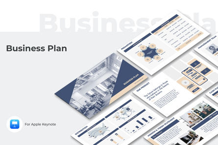 Business Plan Keynote Template, Template Keynote, 13613, Bisnis — PoweredTemplate.com