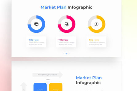 Market Plan PowerPoint - Infographic Template, Deslizar 4, 13617, Negócios — PoweredTemplate.com