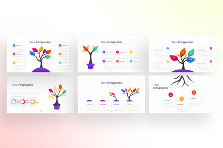 Tree PowerPoint - Infographic Template, Slide 2, 13622, Pertanian — PoweredTemplate.com