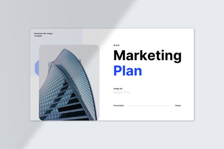Marketing Plan PowerPoint Template, スライド 6, 13626, ビジネス — PoweredTemplate.com