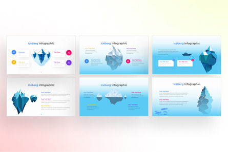Iceberg PowerPoint - Infographic Template, Slide 2, 13627, Business — PoweredTemplate.com