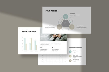 Business Plan Presentation Template, Diapositive 4, 13634, Business — PoweredTemplate.com