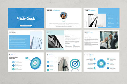 Investor Pitch Deck PowerPoint Presentation Template, Slide 5, 13641, Business Concepts — PoweredTemplate.com