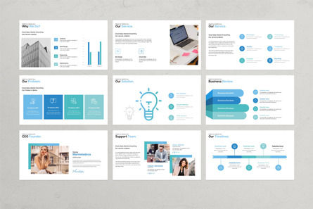 Investor Pitch Deck PowerPoint Presentation Template, Diapositiva 6, 13641, Conceptos de negocio — PoweredTemplate.com
