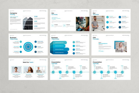 Business Plan Google Slides Presentation Template, Dia 6, 13652, Business Concepten — PoweredTemplate.com