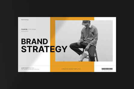 Brand Strategy Template, Dia 3, 13659, Bedrijf — PoweredTemplate.com