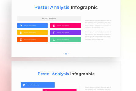 PESTEL Analysis PowerPoint - Infographic Template, Deslizar 4, 13666, Negócios — PoweredTemplate.com