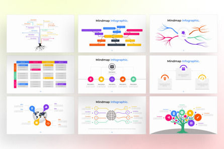 Mindmap PowerPoint - Infographic Template, Slide 3, 13678, Business — PoweredTemplate.com