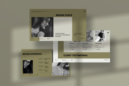 Brand Proposal Presentation Template, Slide 3, 13683, Lavoro — PoweredTemplate.com