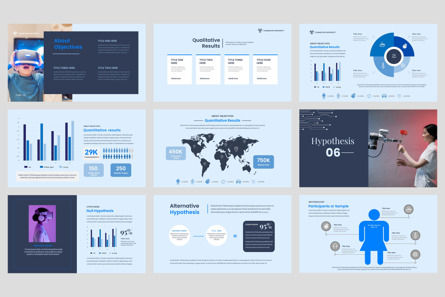 Thesis Defense Technology Powerpoint Template, Dia 4, 13687, Education & Training — PoweredTemplate.com
