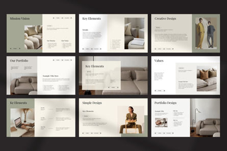 Portfolio Presentation Google Slides Template, 幻灯片 7, 13690, 商业 — PoweredTemplate.com