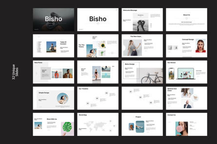 Bisho Minimal PowerPoint Presentation, Slide 9, 13699, Business — PoweredTemplate.com