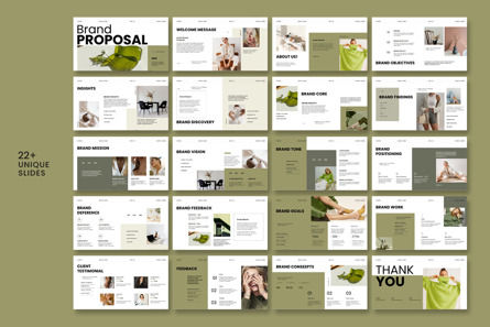 Brand Proposal Presentation Template, Diapositive 8, 13705, Business — PoweredTemplate.com
