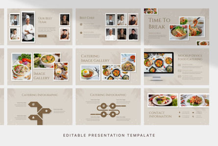 Food Catering - PowerPoint Template, Slide 4, 13711, Business — PoweredTemplate.com