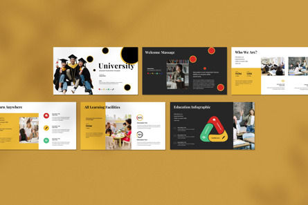 University Presentation Template, Diapositive 4, 13713, Business — PoweredTemplate.com