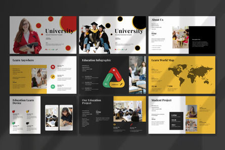 University Presentation Template, Diapositive 5, 13713, Business — PoweredTemplate.com