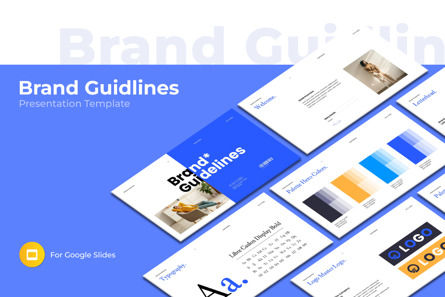 Brand Guidelines Google Slides Template, Google Slides Theme, 13716, Business — PoweredTemplate.com