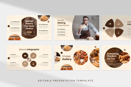 Bakery Shop - PowerPoint Template, Diapositiva 2, 13723, Negocios — PoweredTemplate.com