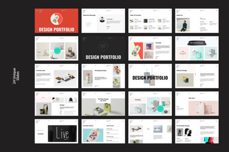 Design Portfolio PowerPoint Presentation, Slide 11, 13724, Business — PoweredTemplate.com