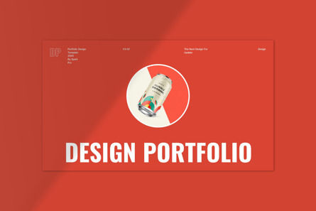 Design Portfolio PowerPoint Presentation, Slide 7, 13724, Business — PoweredTemplate.com