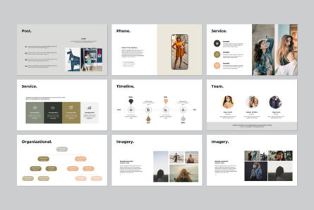 Brand Guidelines PowerPoint Template, Diapositive 6, 13728, Business — PoweredTemplate.com