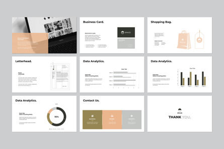 Brand Guidelines PowerPoint Template, Diapositive 7, 13728, Business — PoweredTemplate.com