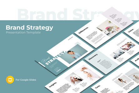 Brand Strategy Google Slides Template, Tema do Google Slides, 13735, Negócios — PoweredTemplate.com