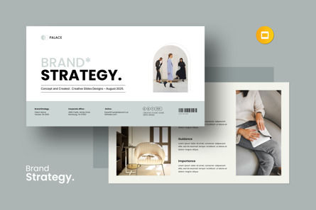Brand Strategy Google Slides Template, Theme Google Slides, 13736, Business — PoweredTemplate.com