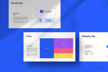 Brand Guidelines PowerPoint Template, Slide 3, 13758, Lavoro — PoweredTemplate.com