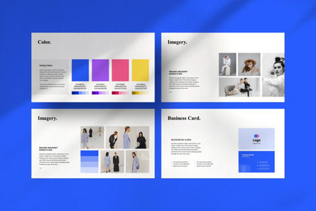 Brand Guidelines PowerPoint Template, Slide 4, 13758, Lavoro — PoweredTemplate.com