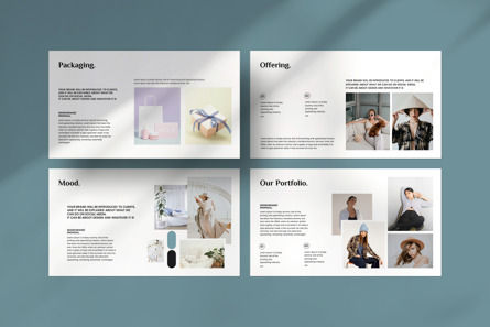 Brand Proposal PowerPoint Template, Diapositiva 4, 13764, Negocios — PoweredTemplate.com