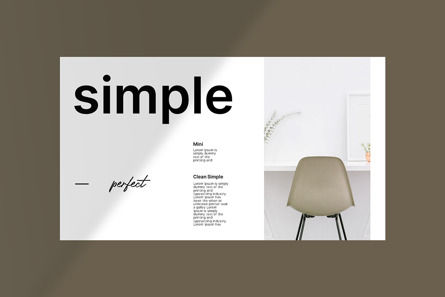 Simple Presentation Template, Diapositive 3, 13773, Business — PoweredTemplate.com