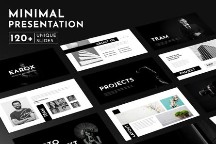 Minimal Business Presentation Template, PowerPoint模板, 13775, 商业 — PoweredTemplate.com