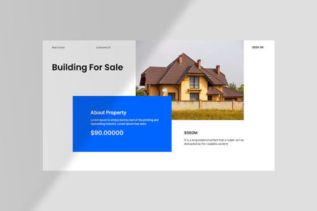 Real Estate Googleslide Presentation, Diapositive 3, 13782, Immobilier — PoweredTemplate.com