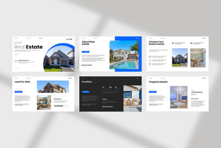 Real Estate Googleslide Presentation, Diapositive 6, 13782, Immobilier — PoweredTemplate.com