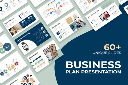 Business Plan Presentation Template, 13784, Business — PoweredTemplate.com