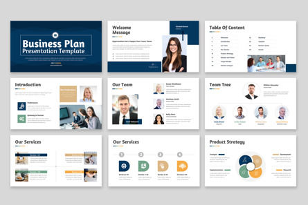 Business Plan Presentation Template, Slide 2, 13784, Business — PoweredTemplate.com