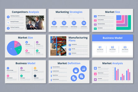Business Plan Google Slide Presentation, Deslizar 5, 13788, Negócios — PoweredTemplate.com